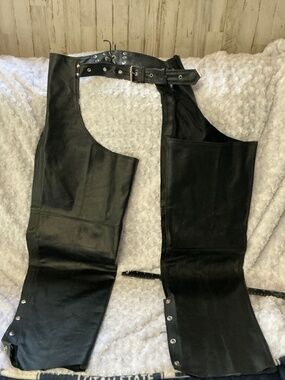 Womens leather chaps